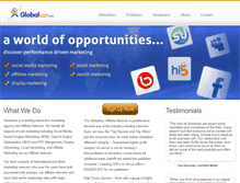 Tablet Screenshot of globalizer.com